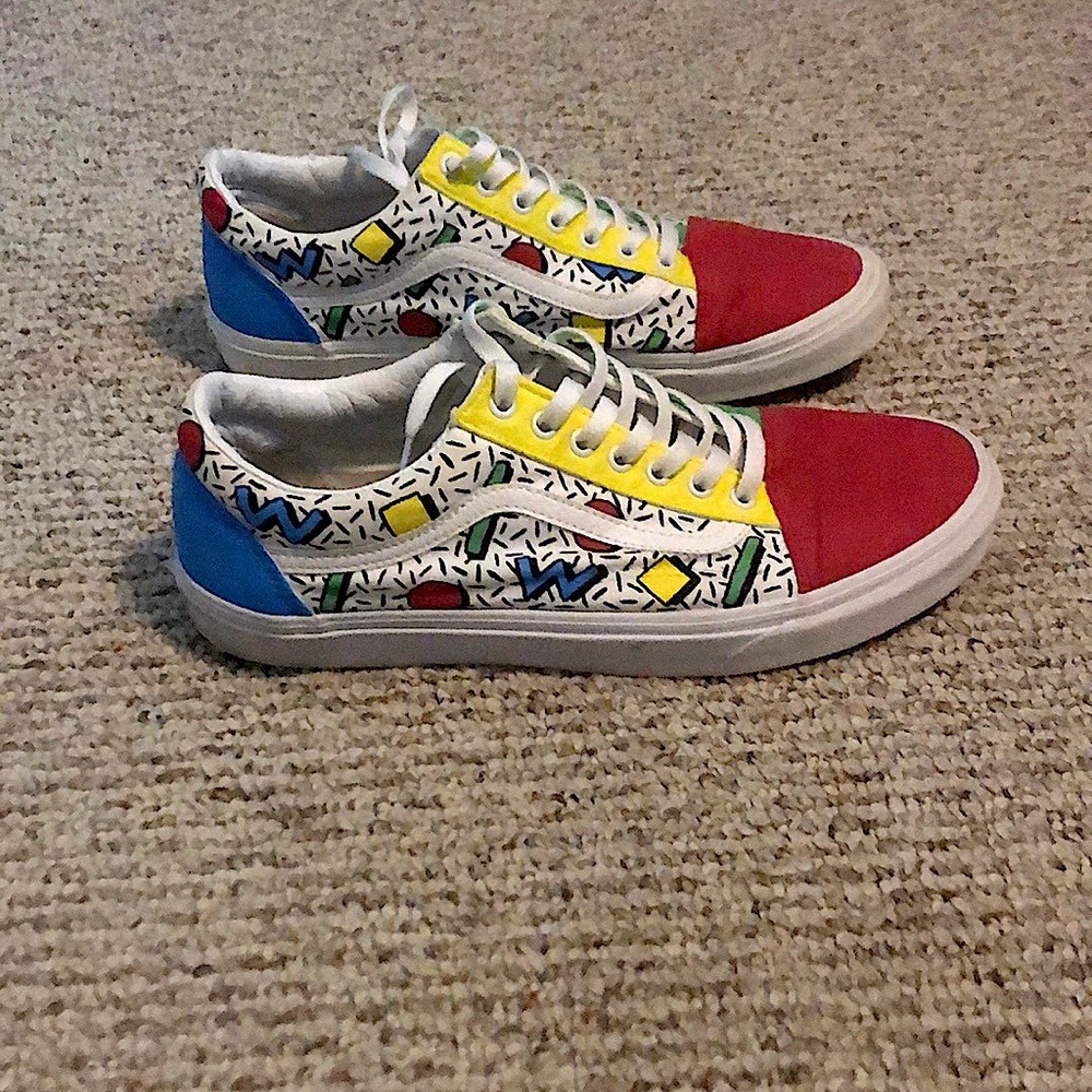 Custom vintage 80’s Vans